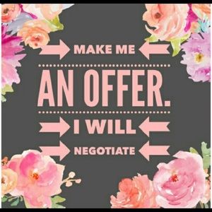 Always up to Negtotiate message me or leave commen